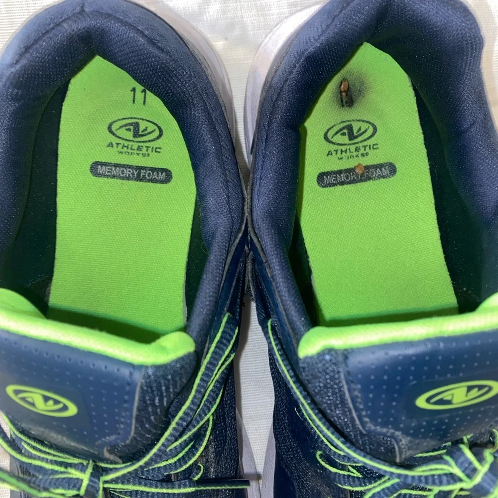 Mens Athletic Memory Foam Shoes Size 11